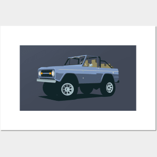 Ford Bronco Posters and Art